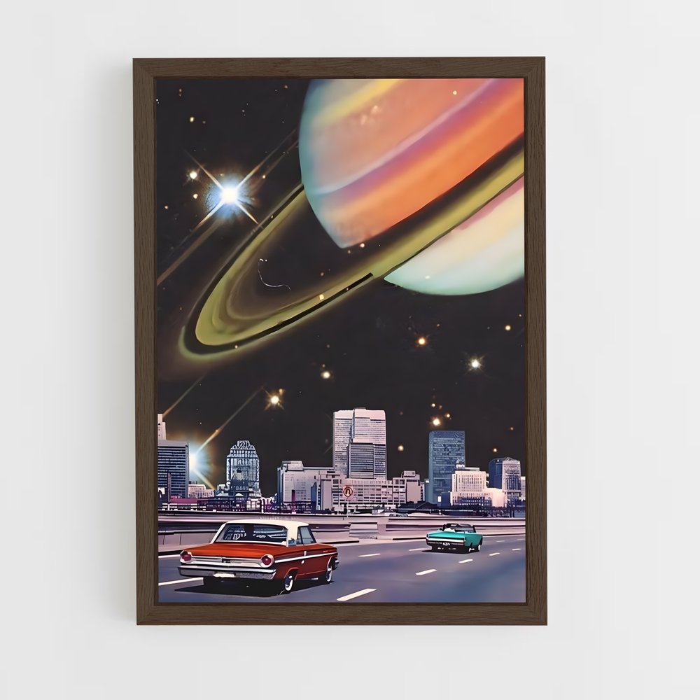 Poster Espace surréalisme fantastique – affiche Art spatial (vue 5)